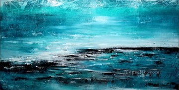 風景 Painting - 抽象的な海の風景 111